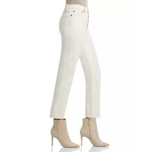 NWT RE/DONE 70s Stove Pipe High Rise Ankle Crop Jeans